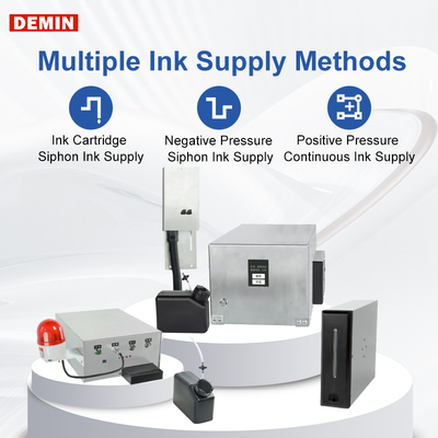 Portable Industrial Automatic Inkjet Printer Handheld Marking & Packaging Coding Machine with XP600 Print Head & for Solvent Ink