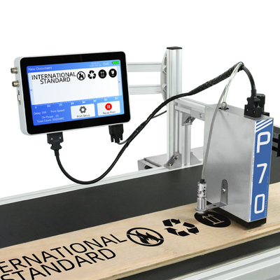 Demin P70 Hand-Held Intelligent Inkjet Date Production Printer New Food Bag Label Printer with 71.8mm Two-Dimensional Bar