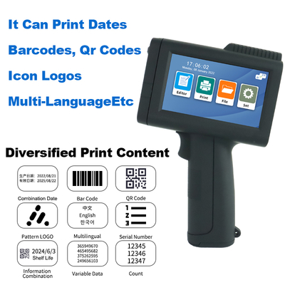 M10 Handheld Inkjet Printer Expiry Date Coding Qr Coding Machines Hand Printer Paper Electric Cartons Date Printing Machine