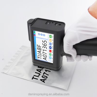 M10 Handheld Inkjet Printer Expiry Date Coding Qr Coding Machines Hand Printer Paper Electric Cartons Date Printing Machine