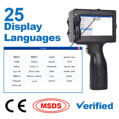 Bag Bottle Printing Machine Brand Logo Expire Date Coding Machine Small Handheld Inkjet Printer Plastic Mini Printer Machine