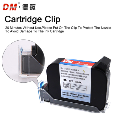 Demin 1704K Inkjet Printer Half Inch Ink Cartridge No Plug Quick Drying Universal Printer Production Date Ink