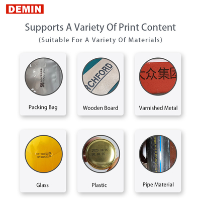 Demin 3180K Ink Cartridge 12.7mm Inkjet Black High Adhesion Ink Non-fading Fast Drying Printer Ink Used for Inkjet Printer