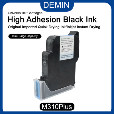 Demin M310PLUS High Adhesion Black for Ink Cartridge Fast Drying Universal for Ink for Inkjet Strong Universal Inkjet Cartridge