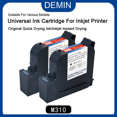 Demin M310 High Adhesion Non-fading Fast Drying One Inch Ink Cartridge Suitable for Inkjet Printer High Definition Ink Cartridge