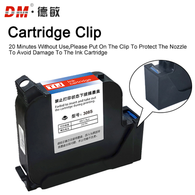 308S Demin 6 Colors Ink Cartridge of Tij Printer Fast Dry Ink 42ml for Handheld Printer Universal Toner Cartridges for 25.4mm