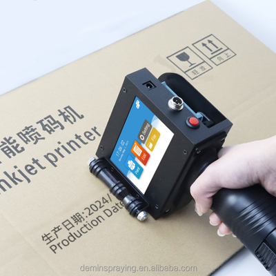 Demin MX3S Handheld Inkjet Printers for Carton Box Automatic Pattern Date logo Coding Machine Inkjet Printer New Product 2024