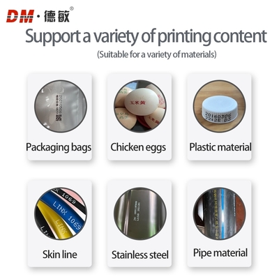 Automatic Handheld 600dpi Inkjet Printer for Bottle Bag Carton Package & Date Code for Product Label Printing