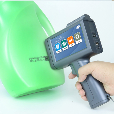 Automatic Handheld 600dpi Inkjet Printer for Bottle Bag Carton Package & Date Code for Product Label Printing